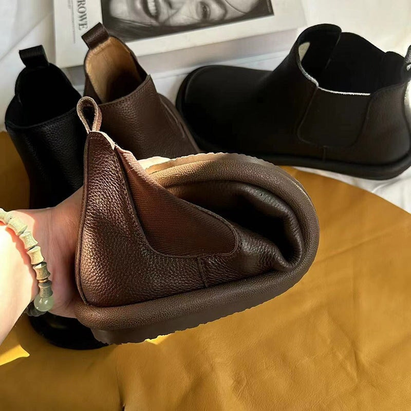 Women's Slip-On Boots – Effortless Comfort, Modern Simplicity