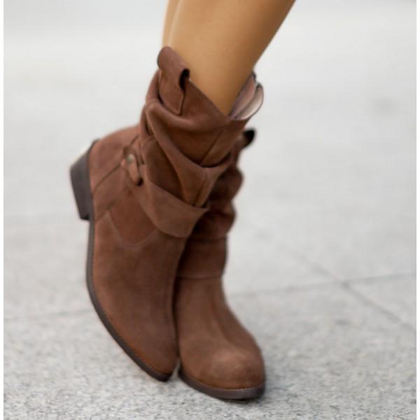 Women's Elegant Ankle Boots with Zipper Closure