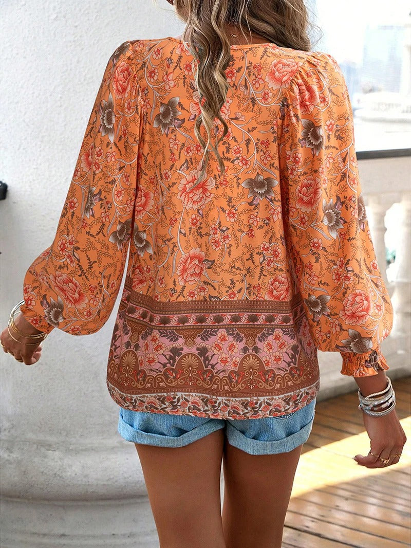 Women's Summer Floral Top