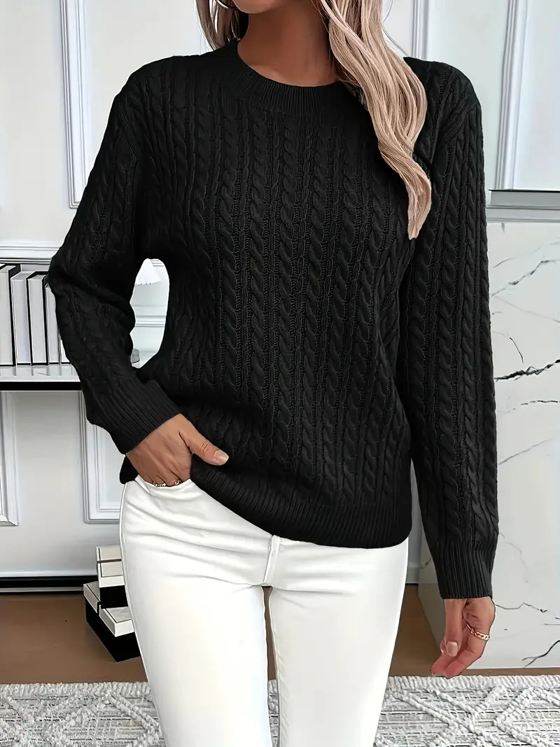 Women's Ladies' Cable Jumper