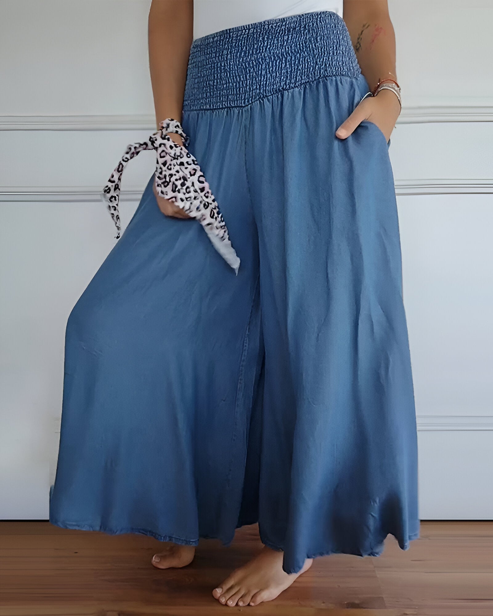 Women's Comfortable pants with elastic waist