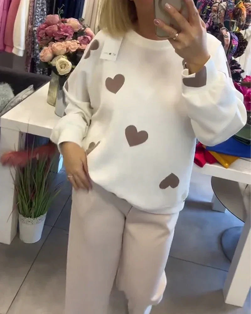 Women's Hearts Sweater