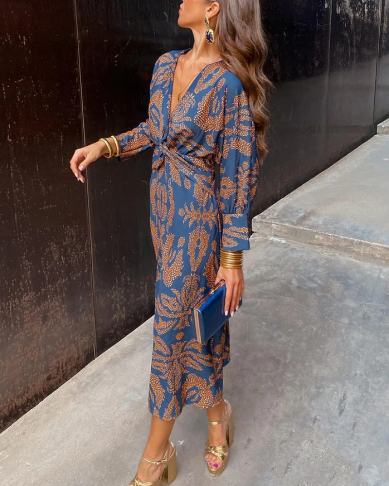 Women’s Long Sleeve Maxi Dress