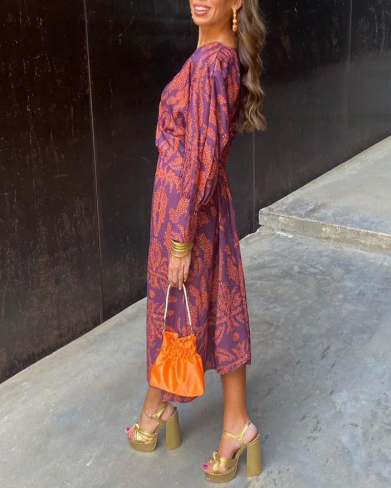Women’s Long Sleeve Maxi Dress