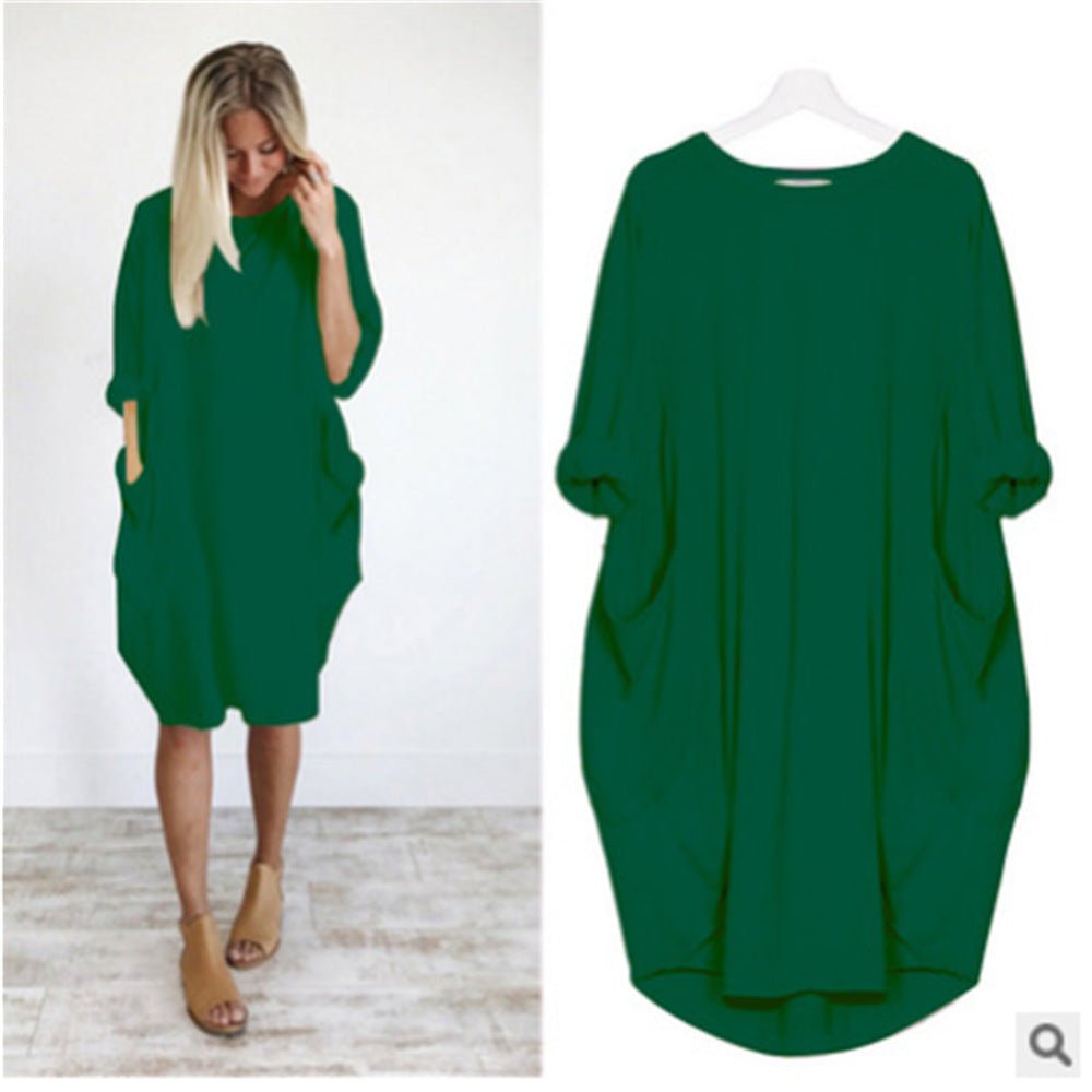 Women's Elegant Pocket Dress
