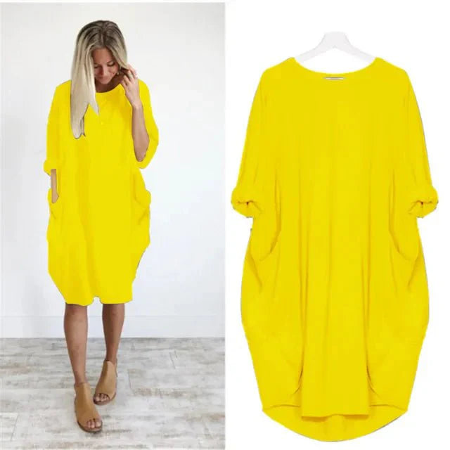 Women's Elegant Pocket Dress
