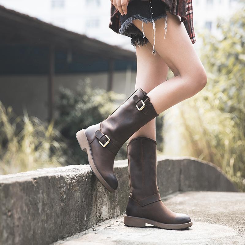 Women's Buckle Boots – Bold Style, Effortless Comfort