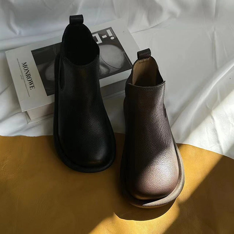 Women's Slip-On Boots – Effortless Comfort, Modern Simplicity
