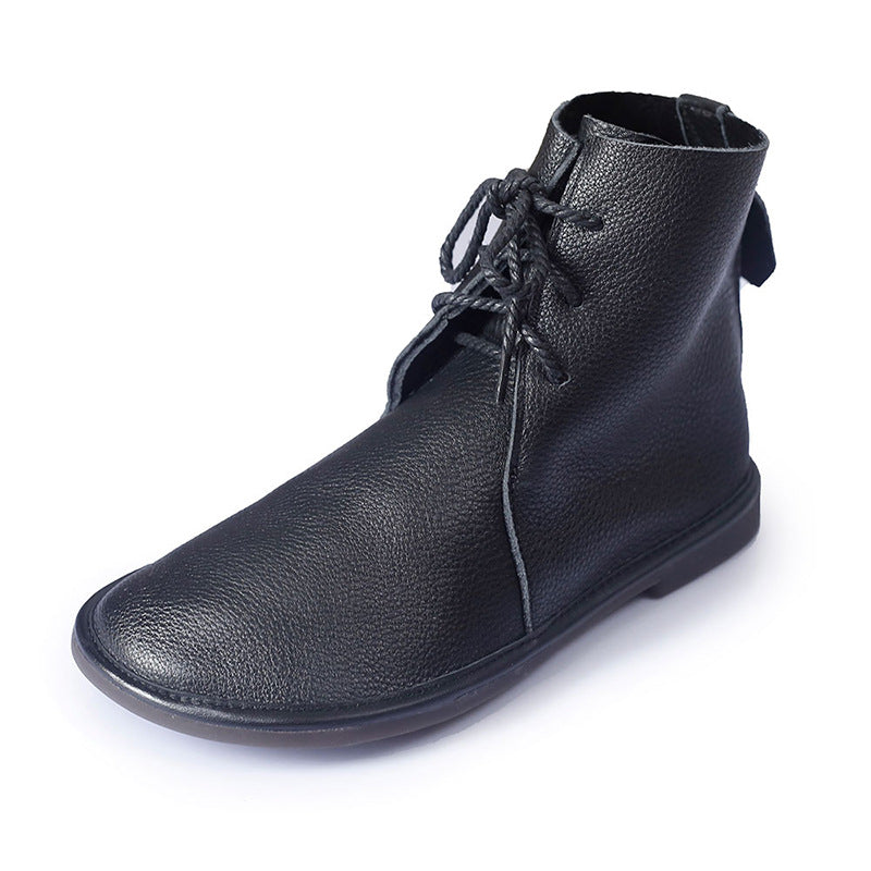 Women's Lace Boots – Classic Warmth with Everyday Ease