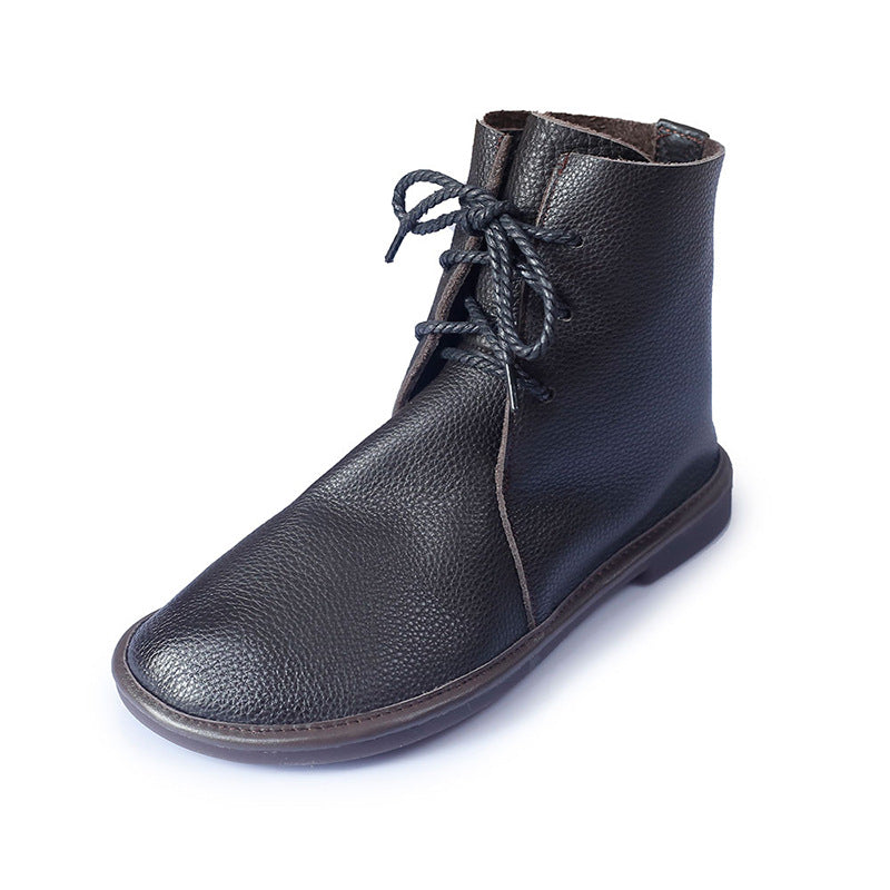 Women's Lace Boots – Classic Warmth with Everyday Ease