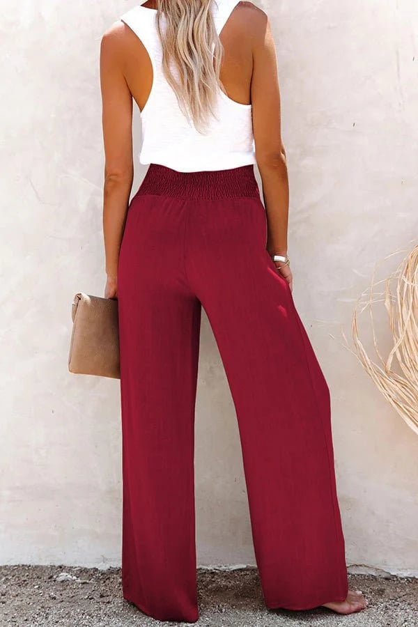 Women's Comfortable High-Waisted Trousers