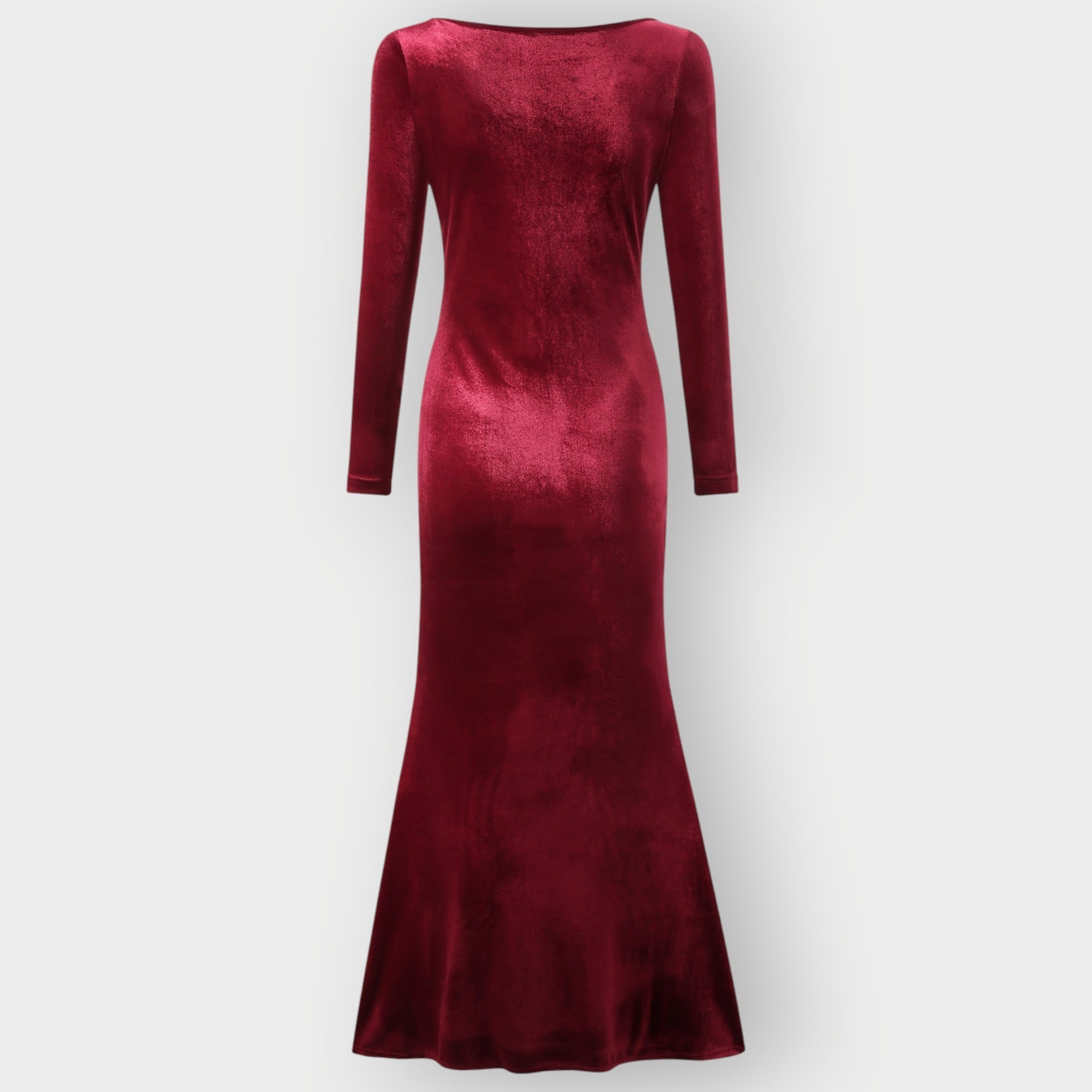 Women's Luxe Evening Velvet Gown