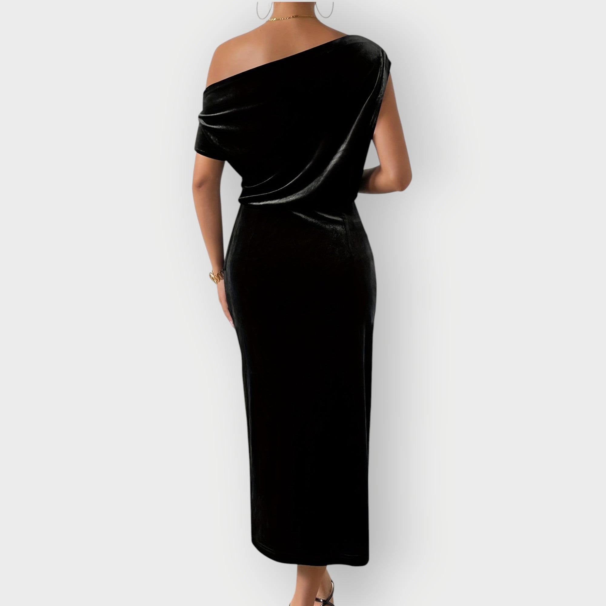 Women's Off-Shoulder Midi Dress