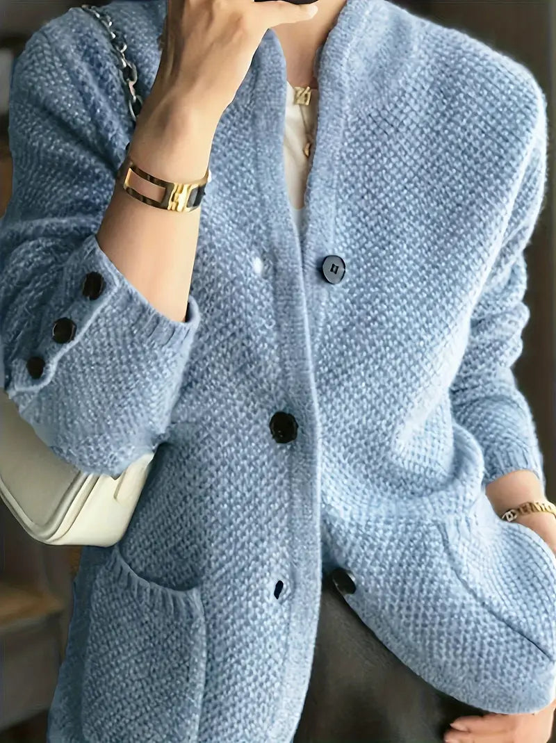 Women's Elegant Cardigan With Buttons