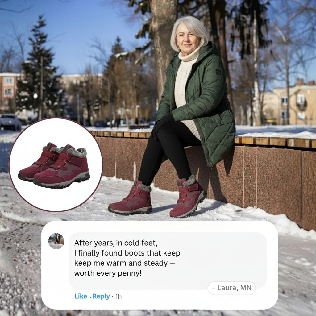 Women's Comfort Orthopedic & Waterproof Boots