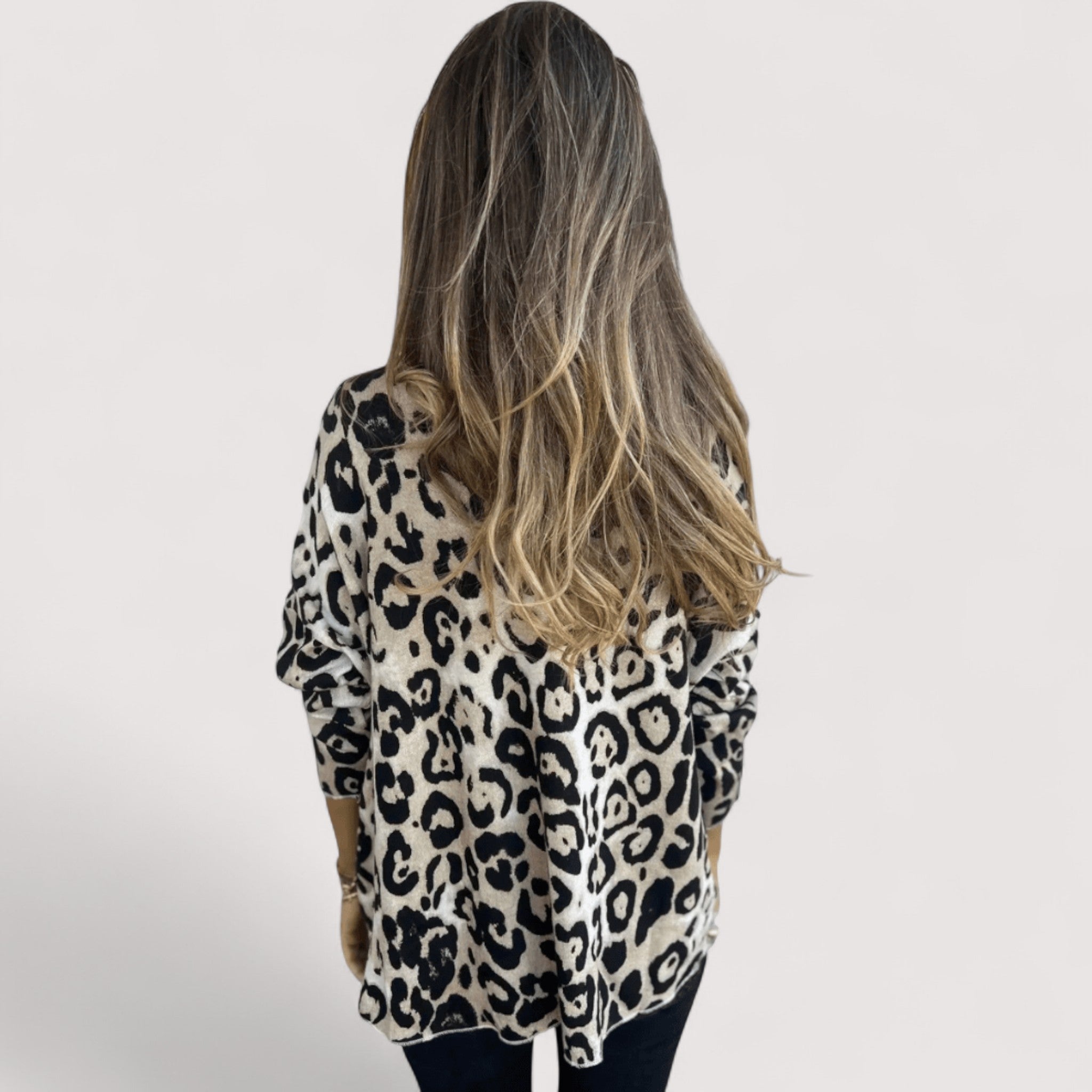 Women's Lightweight Leopard Print Top