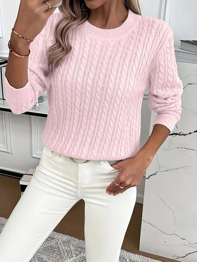 Women's Ladies' Cable Jumper