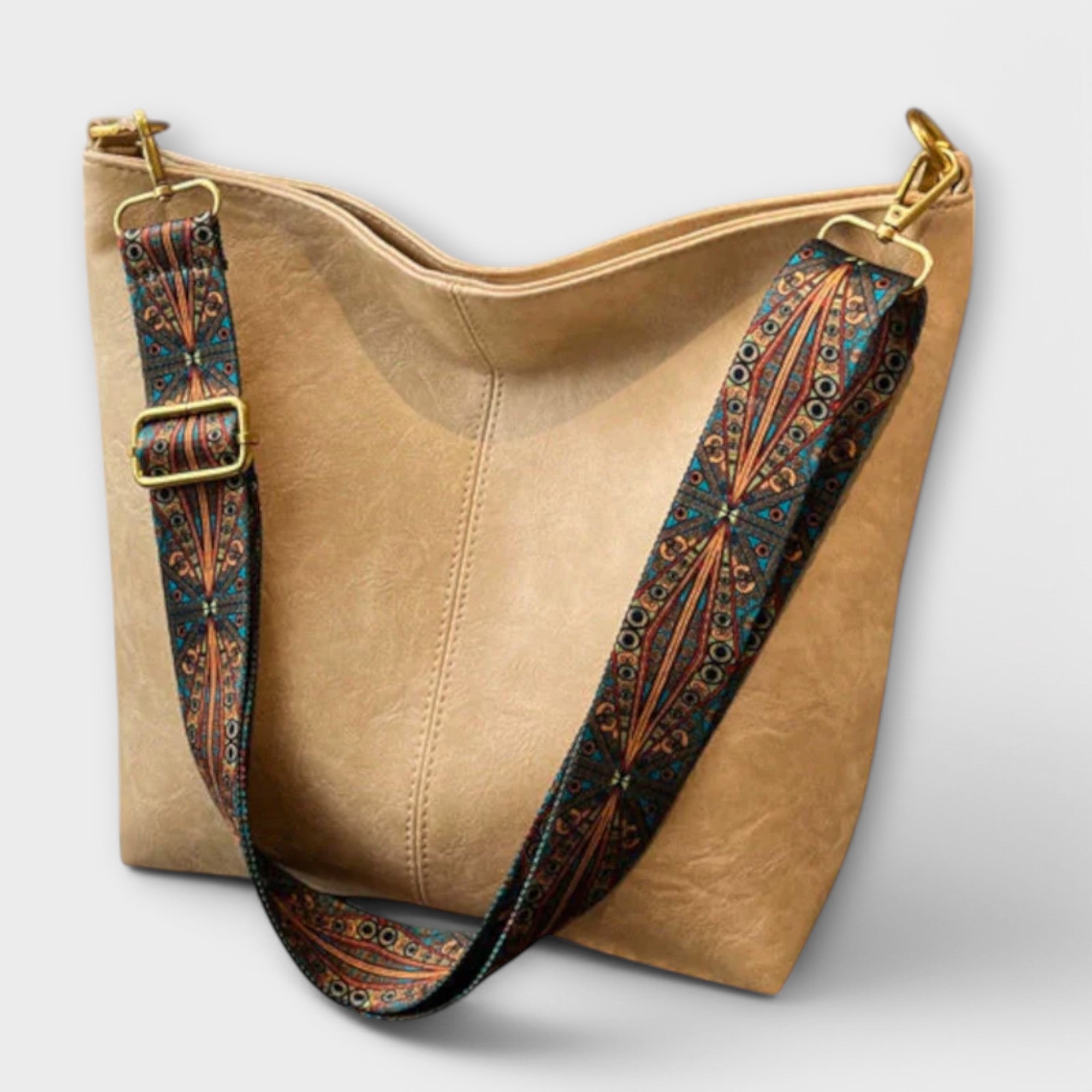 Women's Shoulder Bag with Unique Strap