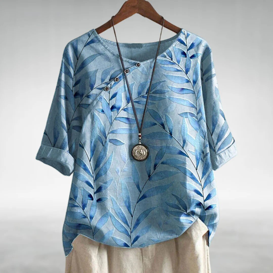 Women's Chic Blouse with a Playful Flair