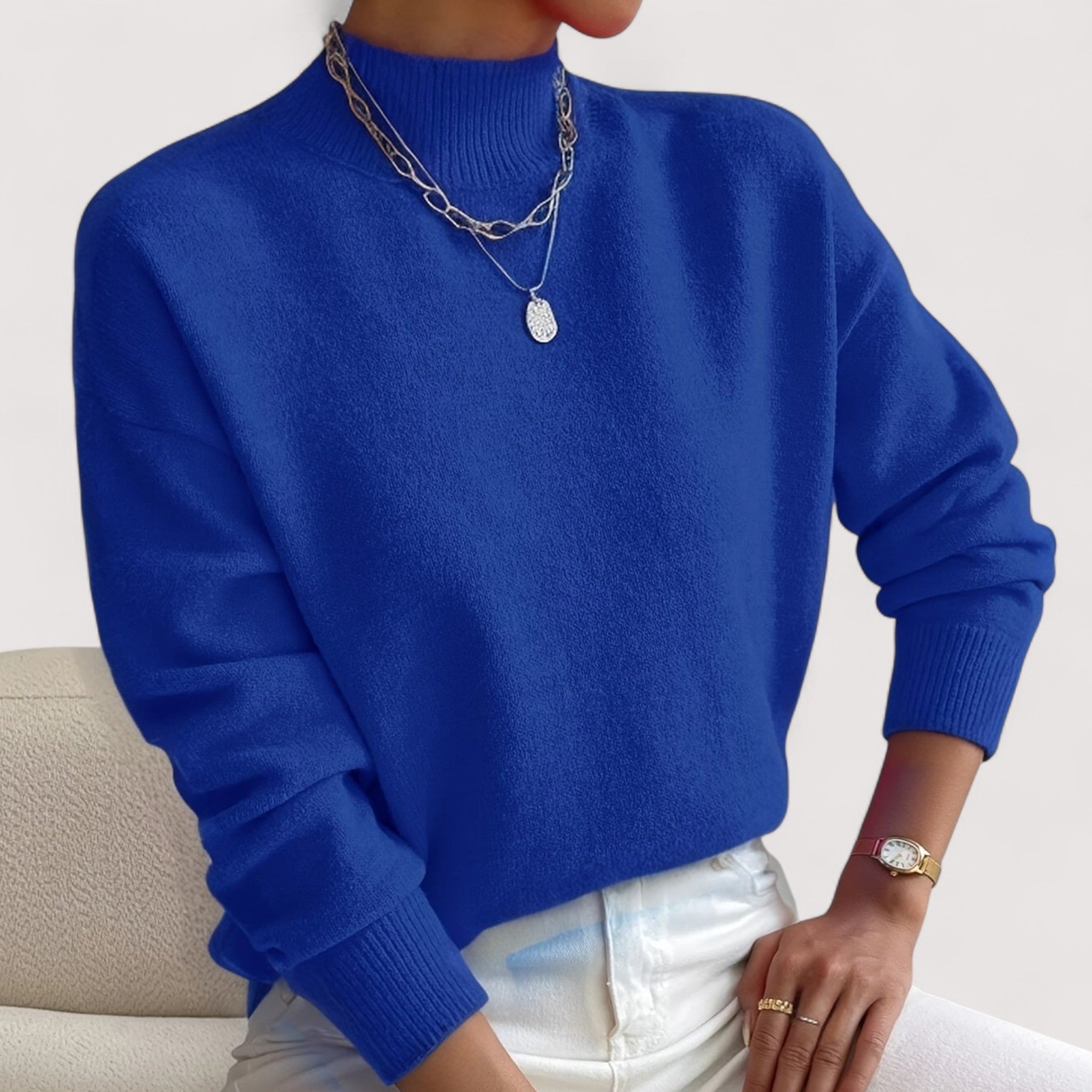 Women's Elegant and Comfortable Turtleneck Sweater