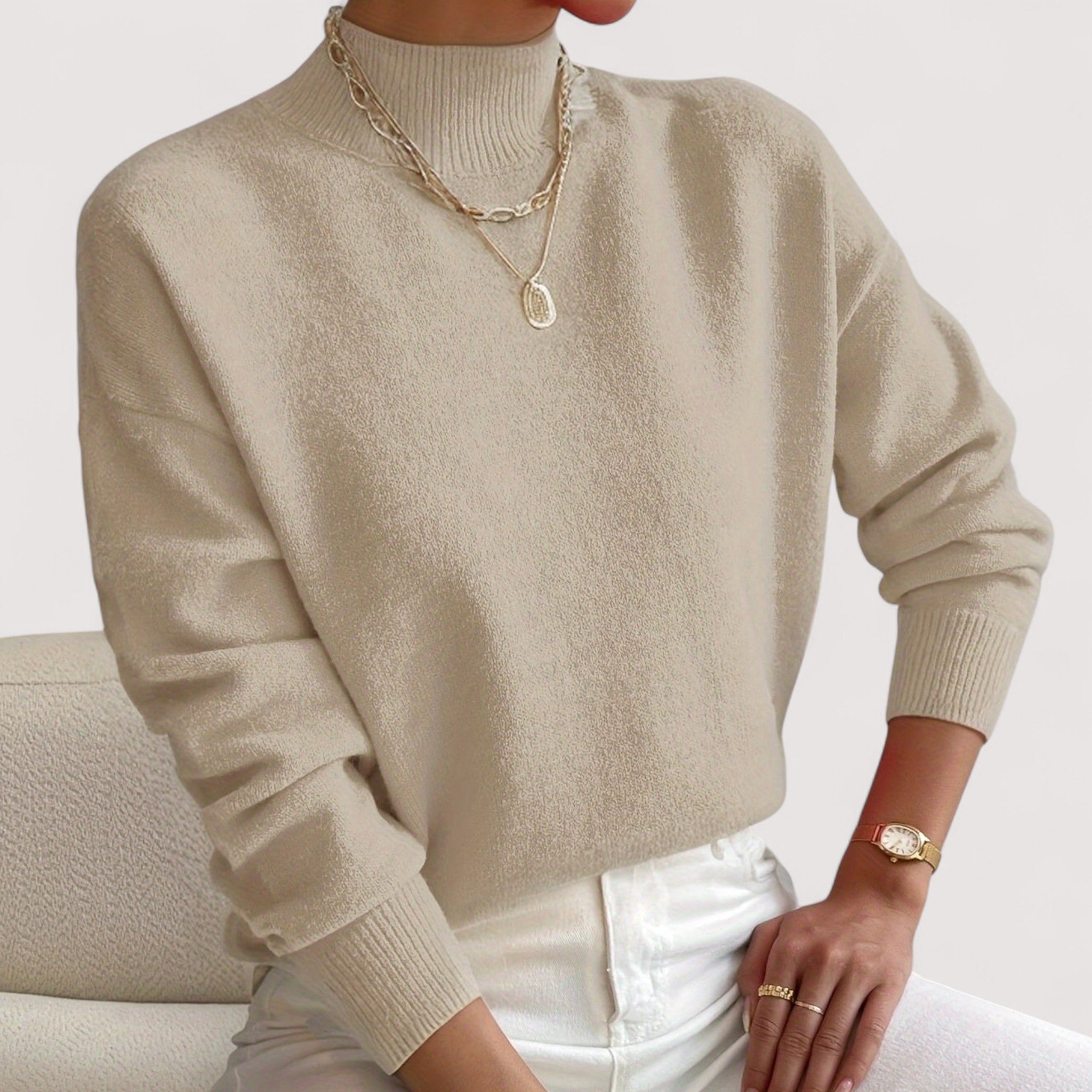 Women's Elegant and Comfortable Turtleneck Sweater
