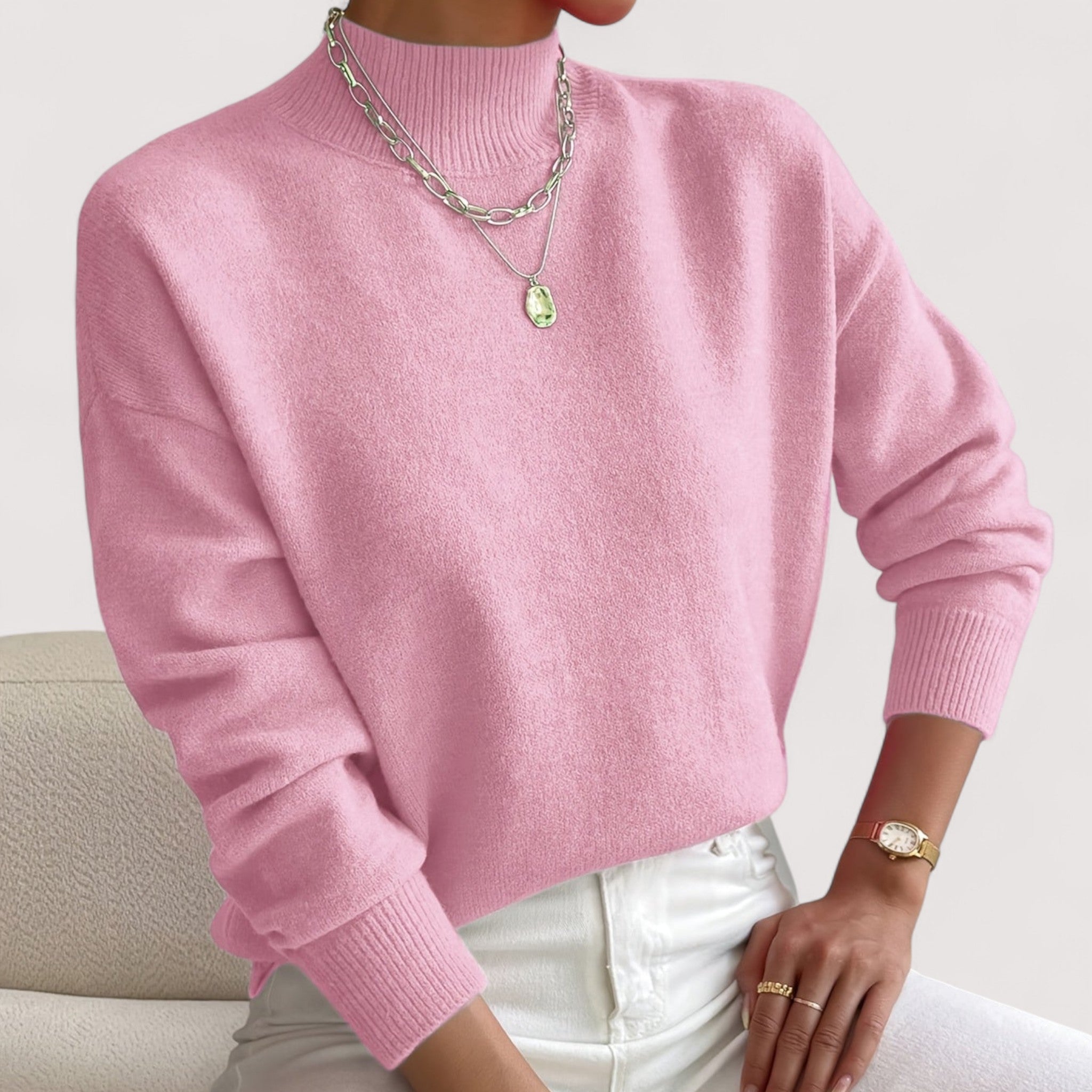 Women's Elegant and Comfortable Turtleneck Sweater