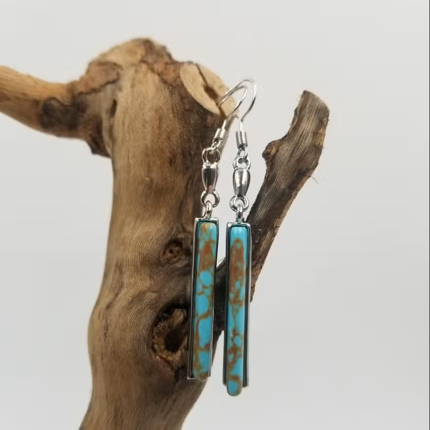 Women's Vintage Turquoise Earrings