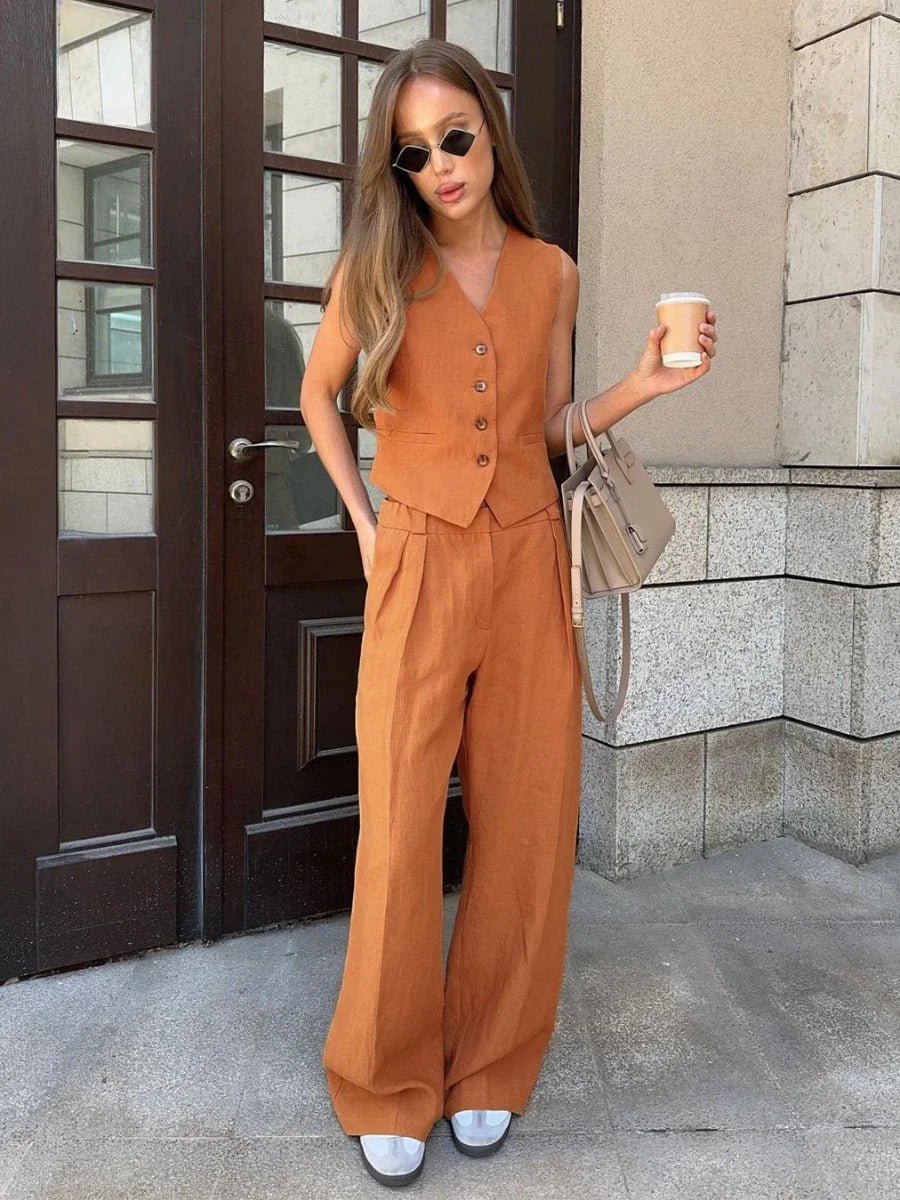 Women's Effortless Chic Two-Piece Set