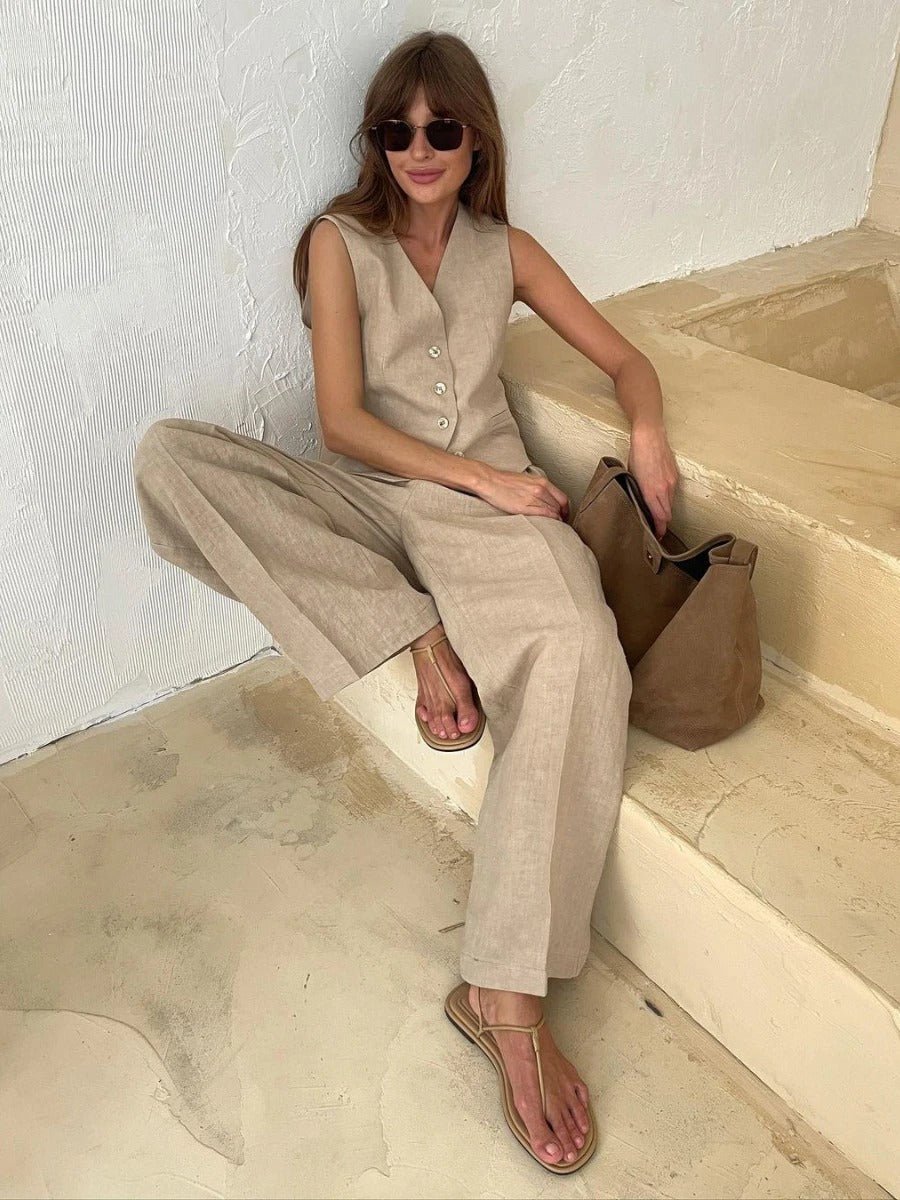 Women's Effortless Chic Two-Piece Set