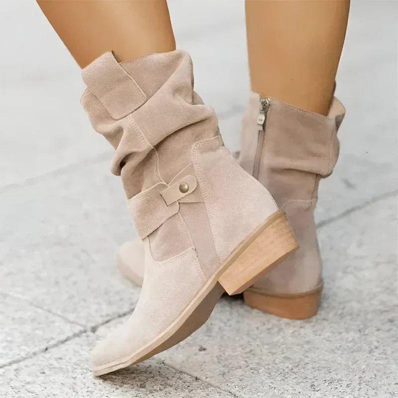 Women's Elegant Boots With Soft Soles