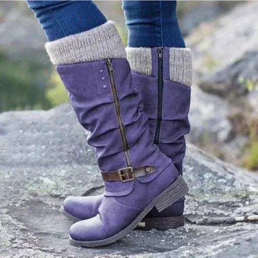 Women's Ankle Boots With Side Zipper