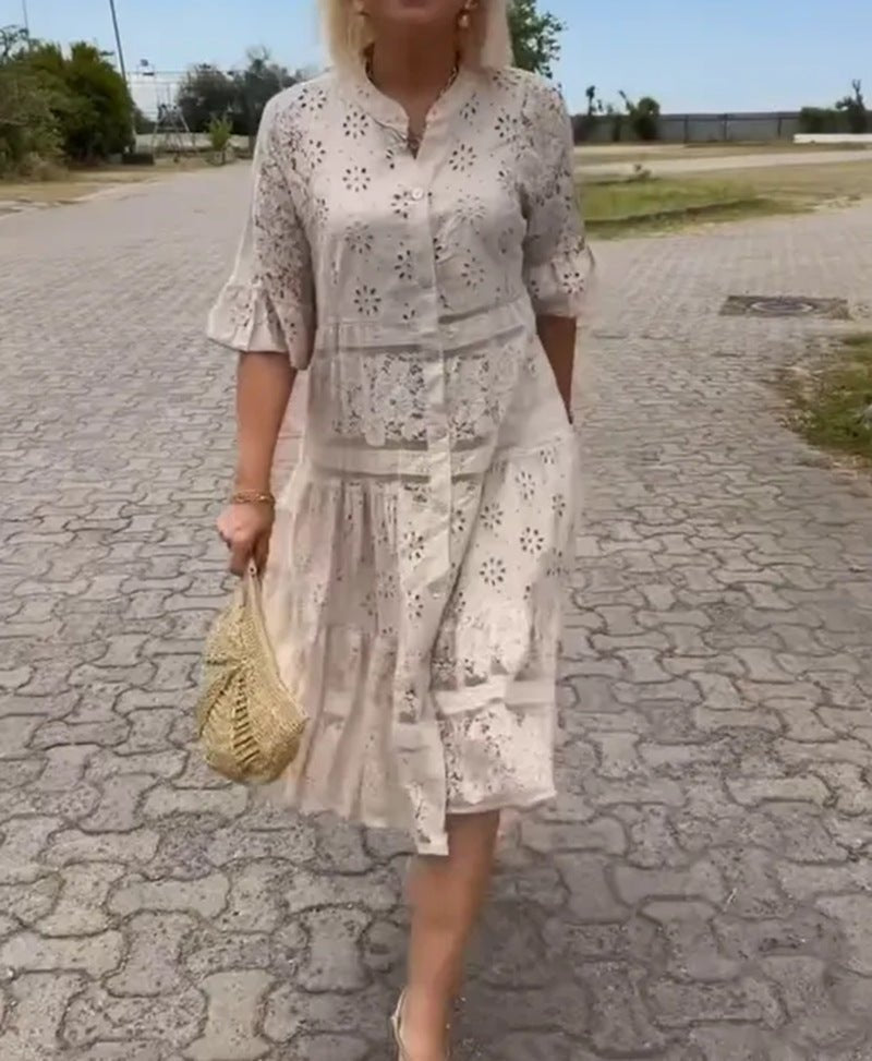 Women's Floral Midi Dress