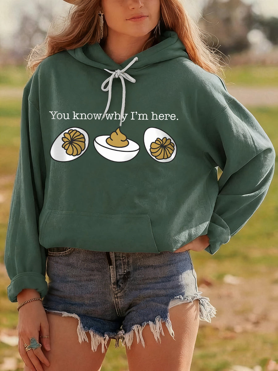 Women's Turkey Day Humor Hoodie