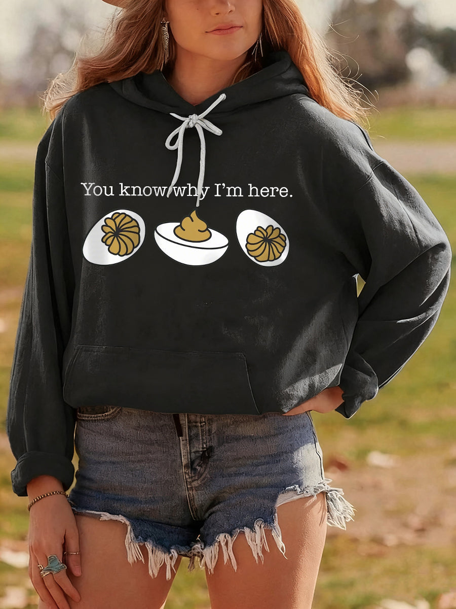 Women's Turkey Day Humor Hoodie